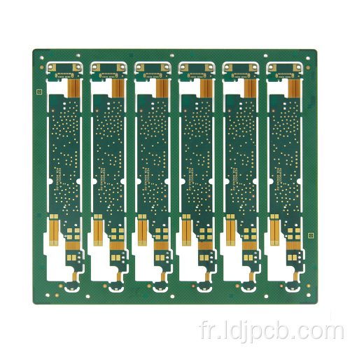 OEM PCB 4Layers Circuit de circuit imprimé flexible rigide